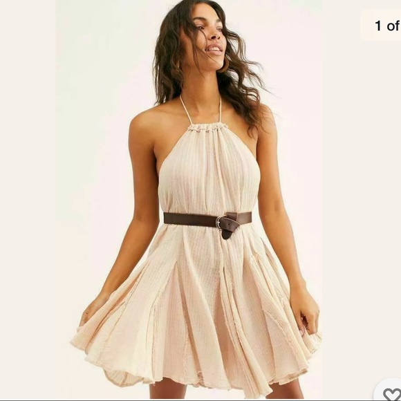 SOLD ✨FREE PEOPLE Catching Rays Tunic Mini Summer Dress - Picture 1 of 9